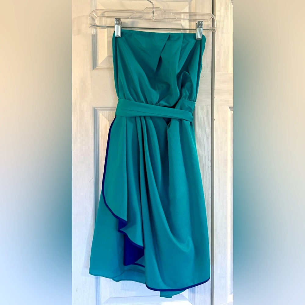 Express strapless cocktail dress